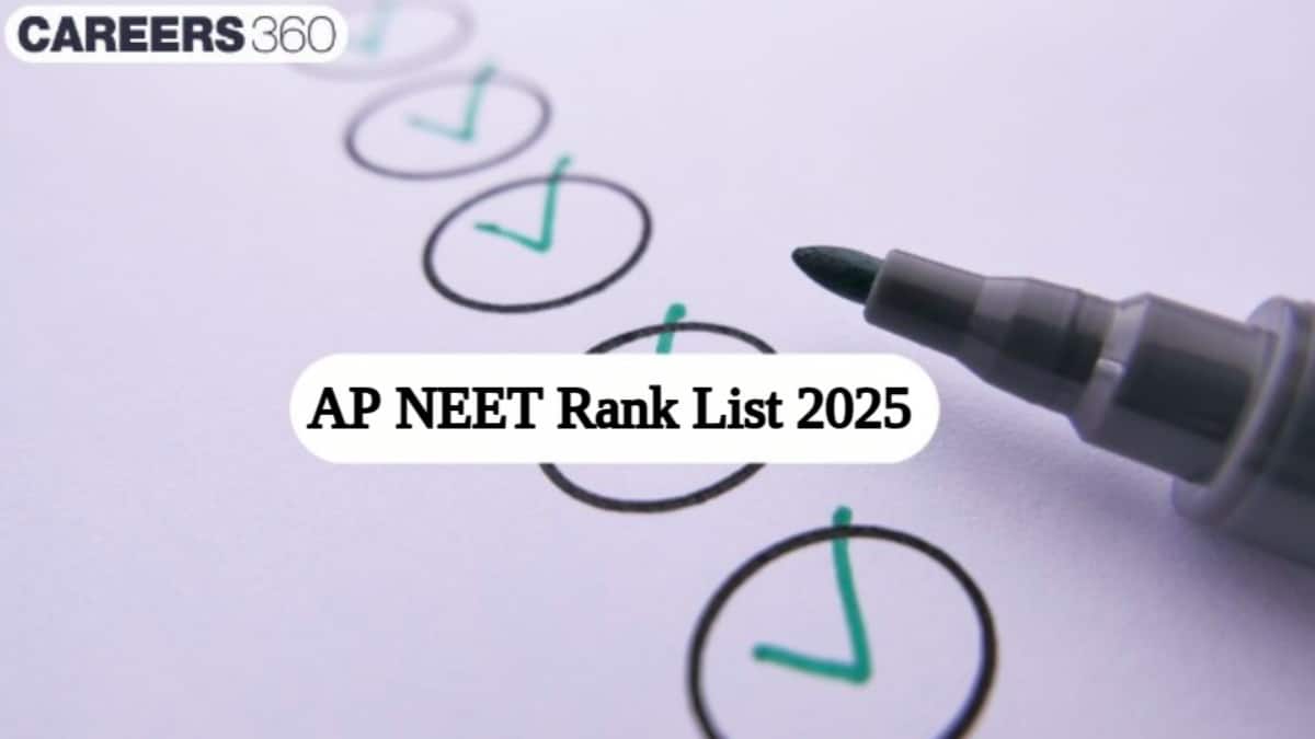AP NEET Rank List 2025 (Out): Download PDF Rank List @drntr.uhsap.in